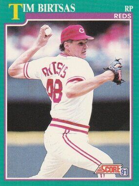 Tim Birtsas - Score '91 MLB Baseball Card